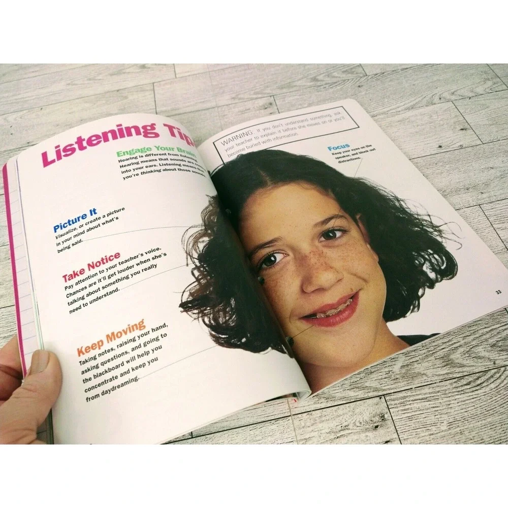 American‎ Girl Library School Smarts 2000 Scholastic Study Skills Tween Guide